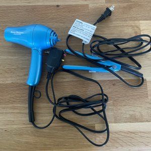 BaByliss Nano Titanium Travel Dryer and Mini Hair Straightener